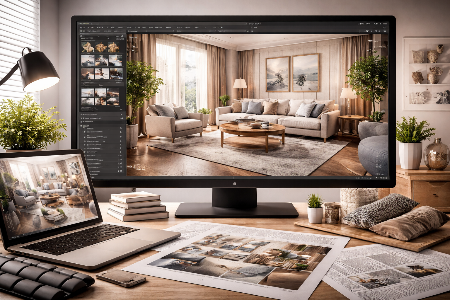 3d ev eşyaları çizimi