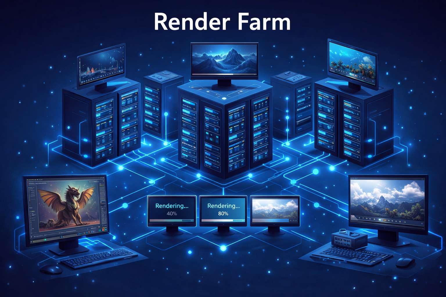 render farm